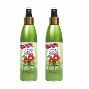 ツヤさらヘッドミスト 椿＆オーガニック(洗い流さないトリートメント 200ml) 2本セット