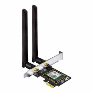 OKN WiFi 6E PCIe 無線LANカード AX5400 内蔵Intel AX210NGW WiFi 6モジュール 802.11AX PCI-Express 無線LANアダプタ Bluetooth 5.3対応