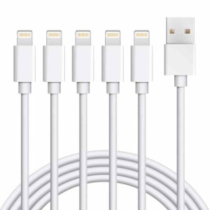 【1.8M×5本】iPhone 充電ケーブル ライトニングケーブル アイフォン USB 充電コード Lightning ケーブル 急速充電 USB同期 高速データ転