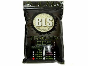 BLS(ビーエルエス) PLA バイオトレーサーBB弾 0.30g 3333発(1kg) グリーン