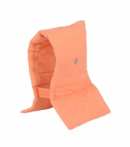 日本防炎協会認定品 防災頭巾 Kタイプオレンジ 小学校低学年以上 約46×26cm 90007