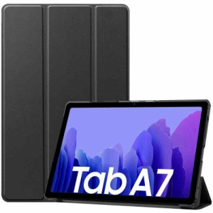 ProCase Galaxy Tab A7 10.4”フォリオケース 2020 (T500 T503 T505 T507), ３つ折り スリム 薄型 スタンド機能 ハードシェル 保護カバー