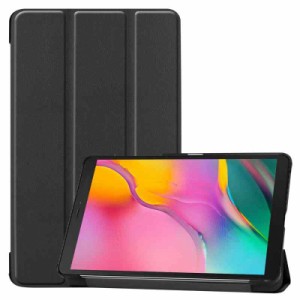 ProCase Galaxy Tab A 8.0 用フォリオケース スリムと軽量 スマートカバー スタンド機能 3つ折り ハードスキンカバー 対応端末： Galaxy 