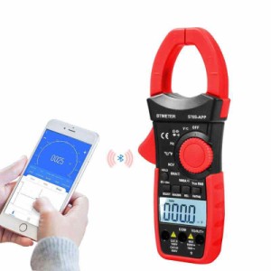 BTMETER クランプメーター BT-570S-APP 6000カウント Bluetooth経由で携帯電話に接続 低バッテリー提示 DC/AC電圧、DC/AC電流、抵抗、容