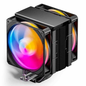 Novonest CPUクーラー 空冷 CPUファン 静音 サイドフロー型 シングルタワー デュアルPWMファン cpu fan [Intel/AMD両対応] LGA1700/2011/