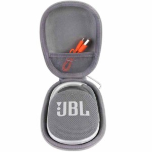 JBL CLIP4 Bluetooth ポータブルスピーカー 専用保護収納ケース- Aenllosi (グレー)