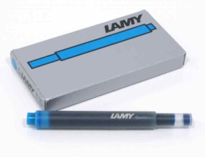 ＬＡＭＹ【ラミー】 万年筆用カートリッジインク ＬＴ10ＴＱ （ターコイズ） 1箱：5本入り