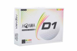 本間ゴルフ HONMA ゴルフボール D1 2020年モデル (ローナンバー, マルチ)