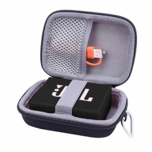 JBL GO2 Bluetoothスピーカー対応 収納ケース by Aenllosi (ブラック)