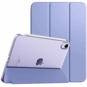 iPad Mini6 ケース 2021 新型 TiMOVO iPad mini ケース第6世代 8.3インチ iPad Mini6 カバー 第六世代 2021 モデル 背面半透明 PC製 PUレ