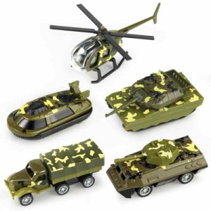 CORPER TOYS ミニカー セット 戦車おもちゃ プルバックカー 車おもちゃ 戦車 軍事車両 ミニカーセット 軍事車両セット タンク 戦車コレク