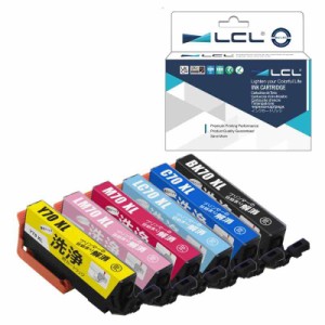 LCL プリンター 洗浄液 EPSONに適合する IC6CL70L ICBK70L ICC70L ICM70L ICY70L ICLC70L ICLM70L (6色セット)【プリンターの「目詰まり