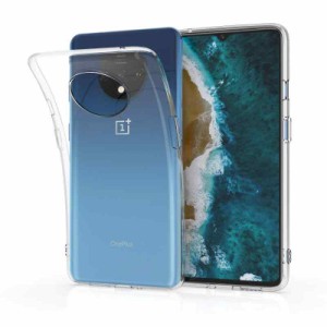 kwmobile 対応: OnePlus 7T ケース - クリア TPUケース スリム 保護 耐衝撃 透明 (透明)