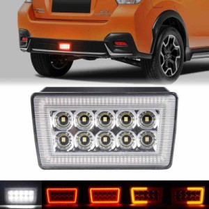 POPMOTORZ LEDリアブレーキライト スバル WRX/STi XVテールランプ 追突防止警告灯 LEDストロボライト フラッシュ インプレッサブレーキラ