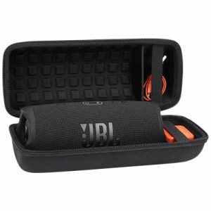 JBL Charge4 Bluetoothスピーカー 専用保護収納ケース完全対応 -Aenllos (ブラック)