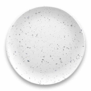 [ エシカルで 割れない 食器 BPAフリー ] Terrazzo (テラゾ) 大皿 ディナープレート 皿 ワンプレート 直径約27cm お子さまも安心 カフェ 