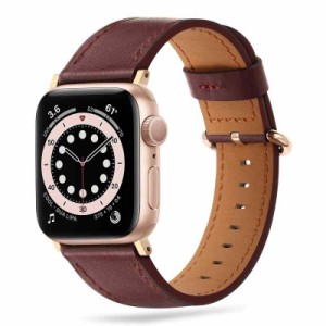 コンパチブル Apple Watch バンド 49mm 45mm 44mm 42mm、本革の女性用交換用ストラップは Apple Watch Ultra2 Ultra シリーズ9 8 7 6 5 4