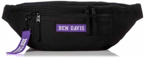 [ベンデイビス] ウエストバッグ・ウエストバッグ BOX WAIST BAG(L) ブラックパープル