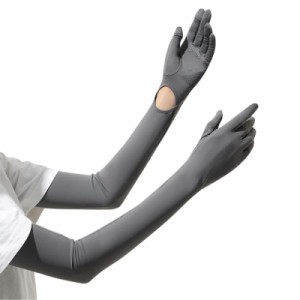 [KondaTech] アームカバー レディース 【検査機関測定済・UPF50+ ・接触冷感・UVカット率98％ 】 吸汗速乾 ロングUV手袋 ひんやり 伸縮性