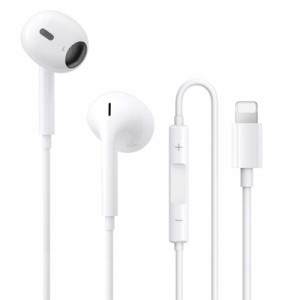 【2022新版 】 iPhone イヤホン 有線 イヤフォン HIFI透明な音質 重低音 マイク付き 通話対応 ヘッドホン iPhone13/12/11/SE/X/XS/XR/XS 