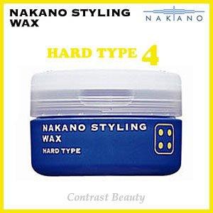 【X2個セット】 ナカノ スタイリング ワックス 4 ハードタイプ 90g ナカノスタイリングワックス2002 【スタイリング STYLING NAKANO 中野
