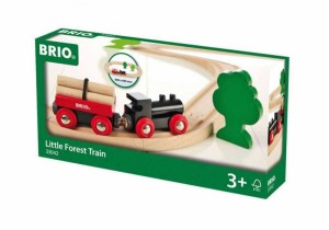 BRIO (ブリオ) 小さな森の基本レールセット [全18ピース] 対象年齢 2歳~ (電車 おもちゃ 木製 レール) 33042