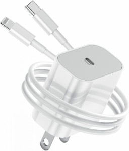 iPhone 充電器 20W USB C PD 急速充電 アイフォン 充電器 2M Lightning USB C ケーブル付き Type C タイプC 充電器 ipad 充電器 スマホ充