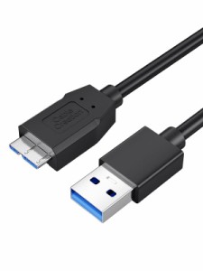 usb a-microb,CableCreation USB 3.0 Type A to Micro USBケーブル スーパースピードショート編組USB 3.0 - Micro USBコード 外付けハー