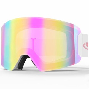 [Findway] スキーゴーグル スノーゴーグル メンズ スノーボードゴーグル レディース OTG メガネ対応 広視野 防風/防雪/曇り防止 紫外線防