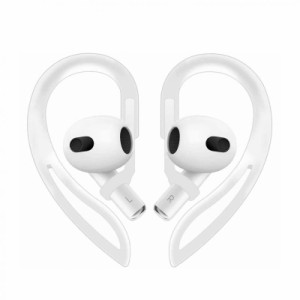 VSuRing AirPods Pro 第1/2世代 AirPods 3/2/1用 イヤーフック 360度回転 シリコン製 イヤーループ アップル ワイヤレス イヤホン対応 落