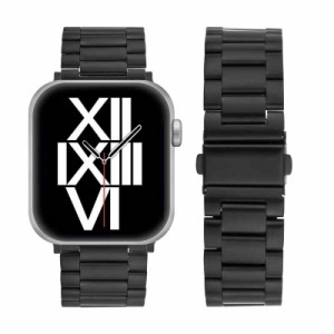 BinGeLi for Apple Watch バンド ステンレス 細い アップルウォッチ バンド 38mm 40mm 41mm 42mm 44mm 45mm 49mm iwatch シリーズ7/6/5/4