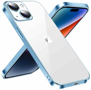 アイフォン 15 Plus 用 ケース クリア 耐衝撃 アイフォン15Plus 用 カバー 軽量 薄型 TPU アイフォン15 Plus 用 スマホケース ワイヤレス