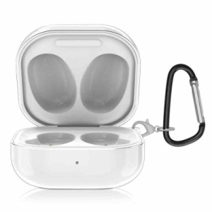 kwmobile 対応: Samsung Galaxy Buds 2 Pro/Buds 2 / Buds Live ケース - イヤホンケース プロテクション カバー 紛失防止 TPU - 透明 (