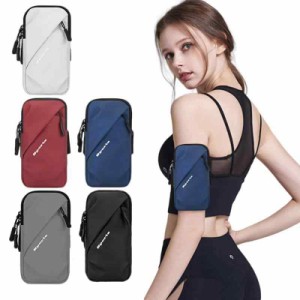 Sports arm bag アームバンド スマホバンド Vestey ランニング スマホ ポーチ 防水 スマホケース magic tape design ブラックマジックデ