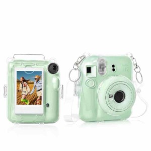 Rieibi instax mini 12ケース、インスタックスミニ 12 ケース (クリア)