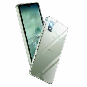 Aunote 透明 ケース tpu (AQUOS wish/wish2)