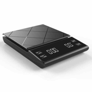 Oneon デジタルスケール ドリップ 用 デジタルはかり タイマー付き 計量範囲0.1~3000g タッチスクリーン 大サイズLED プレゼント ギフト 