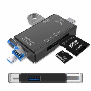 Wekrsu SDカードリーダー 3in1 【 Type-c/USB 3.0 / Micro USB 】sdカードリーダー type-c usb sdカードリーダー タイプc sdカードリーダ