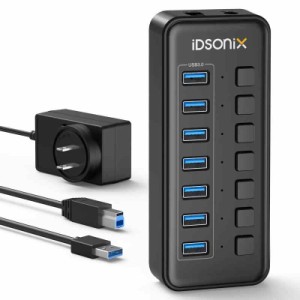 iDsonix USBハブ 電源付き USB ハブ (7ポート)