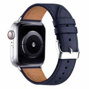アップルウォッチバンド コンパチブル Apple Watchバンド Apple Watch用 交換ベルト 腕時計用バンド 本革 革バンド サイズ38mm 40mm 41mm