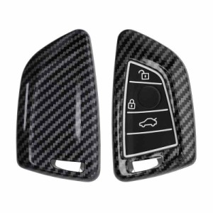 kwmobile 保護ケース 対応: BMW 3-ボタン 車のキー Smart Key - スマートキーケース 保護カバー シリコンカバー 車キー - 赤色/黒色 (カ