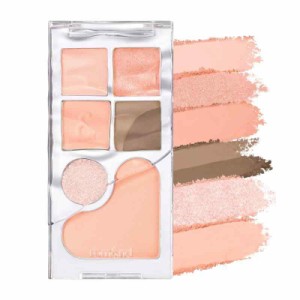 rom&nd BARE LAYER PALETTE ロムアンド ベアレイヤーパレット (01 アプリコットムード)