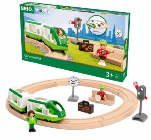 BRIO（ブリオ ワールド）トレインスターターセット 木製レール 電車 汽車 33847