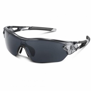 [BEACOOL] スポーツサングラス 偏光レンズ 自転車 登山 釣り 野球 ゴルフ ランニング ドライブ バイク テニス スキー 超軽量 UV400 TAC T