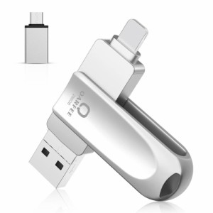 USB メモリー 高速でデータ移行 容量不足解消 外付けUSB USB3.0 多機能 バックアップ (128GB, ピンク)