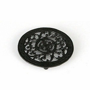 ダルトン(Dulton) 鍋敷き ラウンド トリベット アンティークブラック 高さ15×幅150×奥行150mm ROUND TRIVET ANTIQUE BLACK S315-113ABK