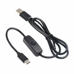 SSA Service エスエスエーサービス USB Type-C 電源スイッチ付 充電専用ケーブル [ 約90cm ] SU2-TC90SW