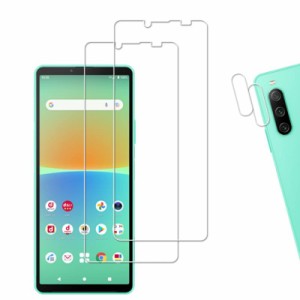 KPNS 日本素材製 強化ガラス 用 ガラスフィルム カメラフィルム カバー 保護フィルム (Xperia 10 IV)