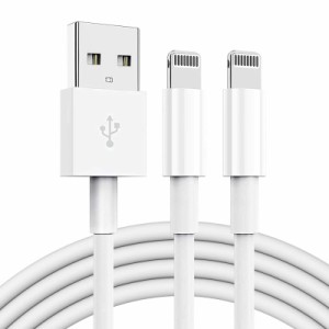 iPhone 充電ケーブル2022新版iphone 充電器 ケーブル MFi認証品 1.8M2本セット USB-A to Lightning ケーブル iphone ケーブル ライトニン