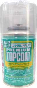 GSI クレオス(GSI Creos) GSIクレオス Mr.トップコート 水性プレミアムトップコート スプレー つや消し 88ml ホビー用仕上材 B603